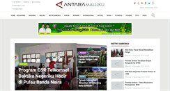 Desktop Screenshot of ambon.antaranews.com
